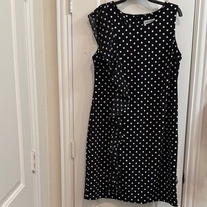 Shelby & Palmer Black and White Polka Dot Dress